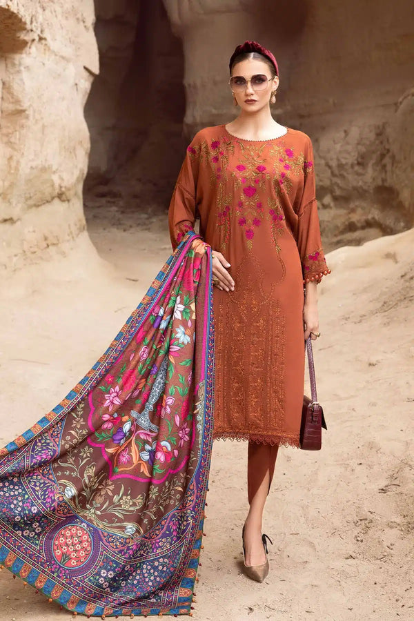 Maria B | M Prints Winter 23 | MPT-2004-A - by - Libasekhas UK - Registered Vendor of : Maria B - 100% Original Designer Dresss