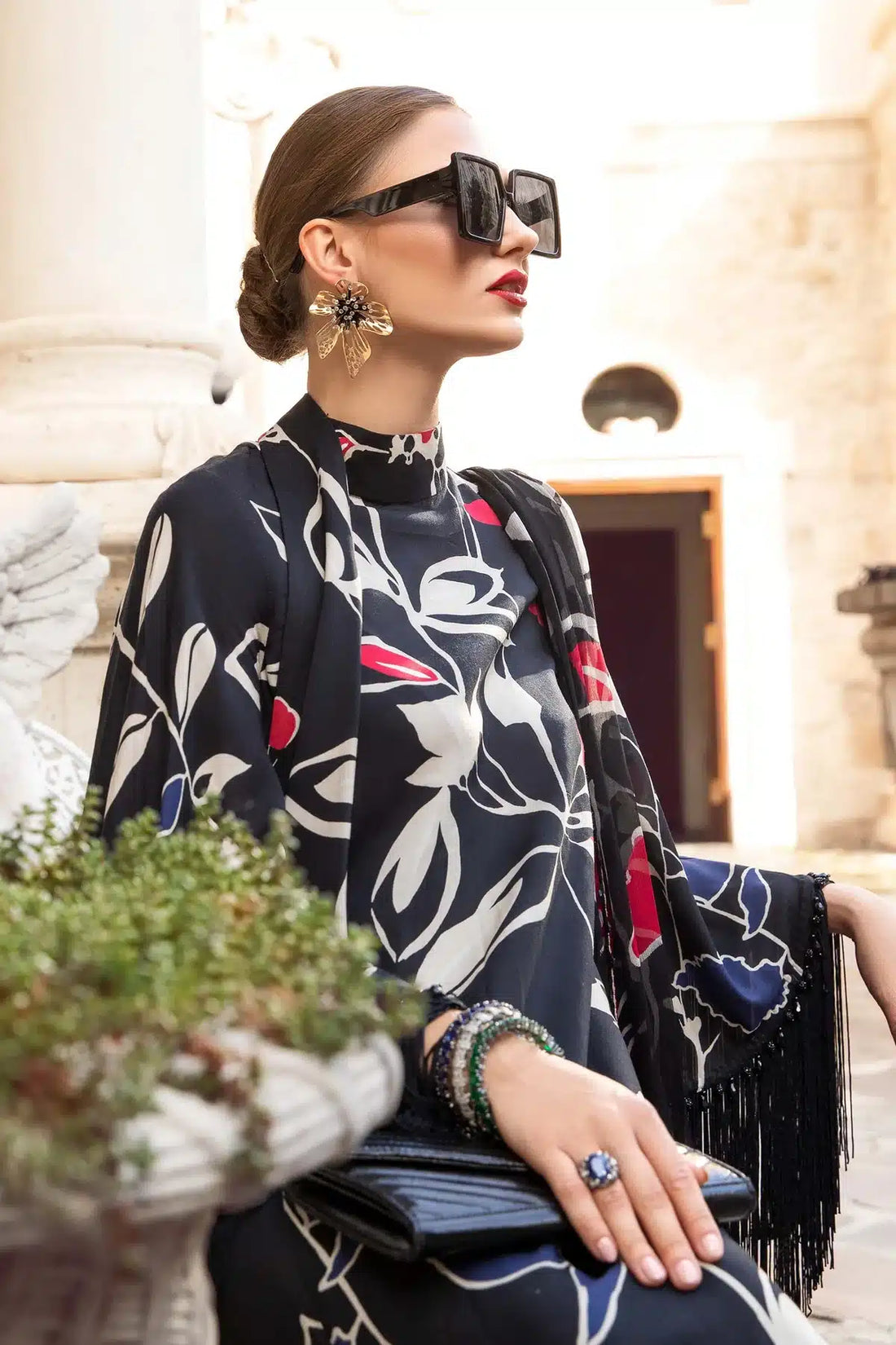 Maria B | M Prints Winter 23 | MPT-2009-B - by - Libasekhas UK - Registered Vendor of : Maria B - 100% Original Designer Dresss