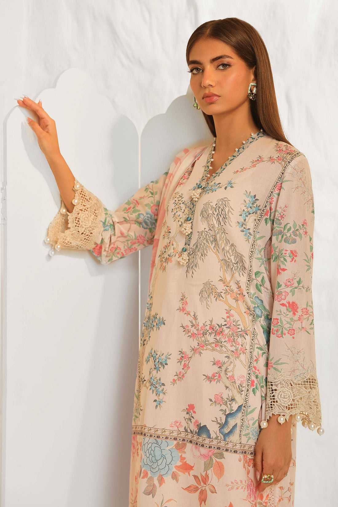 Sana Safinaz | Muzlin Summer 24 | 001A-CI - Luxury -  Libasekhas