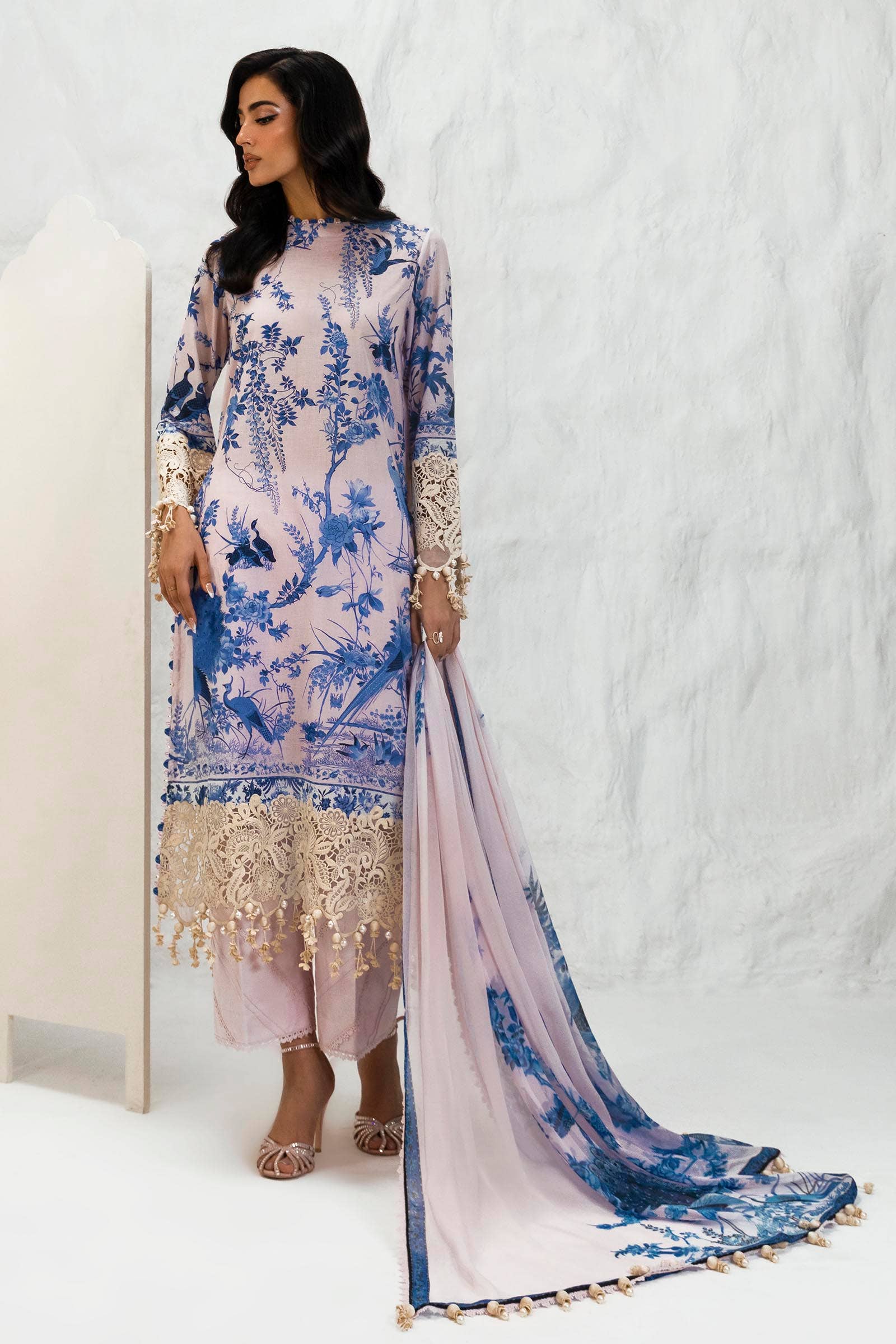 Sana Safinaz | Muzlin Summer 24 | 004B-CI - by - Libasekhas UK - Registered Vendor of : Sana Safinaz - 100% Original Designer Dresss