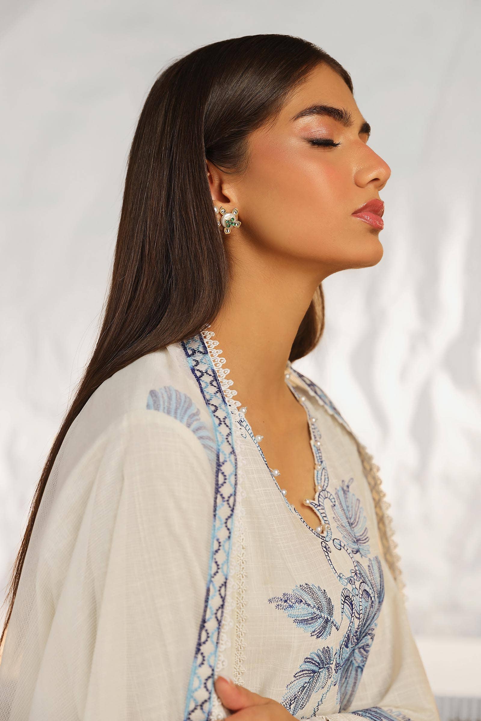 Sana Safinaz | Muzlin Summer 24 | 011A-CT - by - Libasekhas UK - Registered Vendor of : Sana Safinaz - 100% Original Designer Dresss
