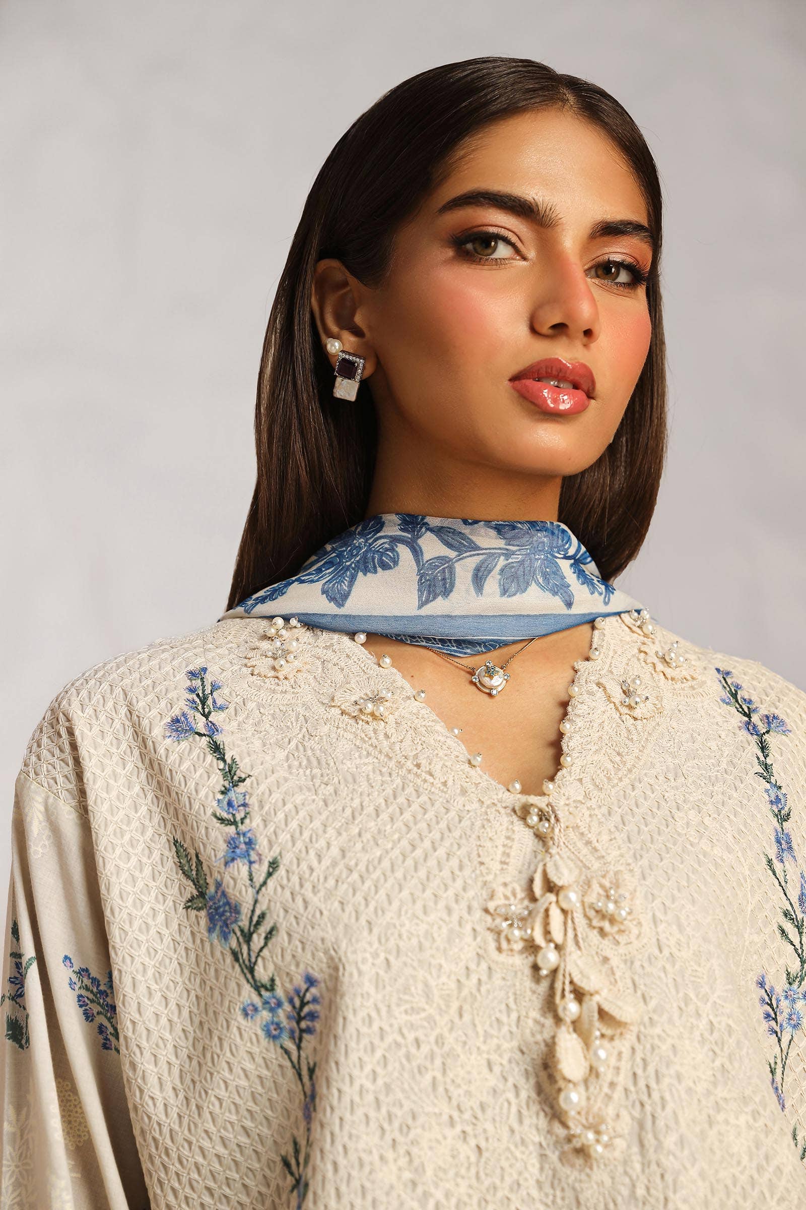 Sana Safinaz | Muzlin Summer 24 | 012B-CJ - by - Libasekhas UK - Registered Vendor of : Sana Safinaz - 100% Original Designer Dresss