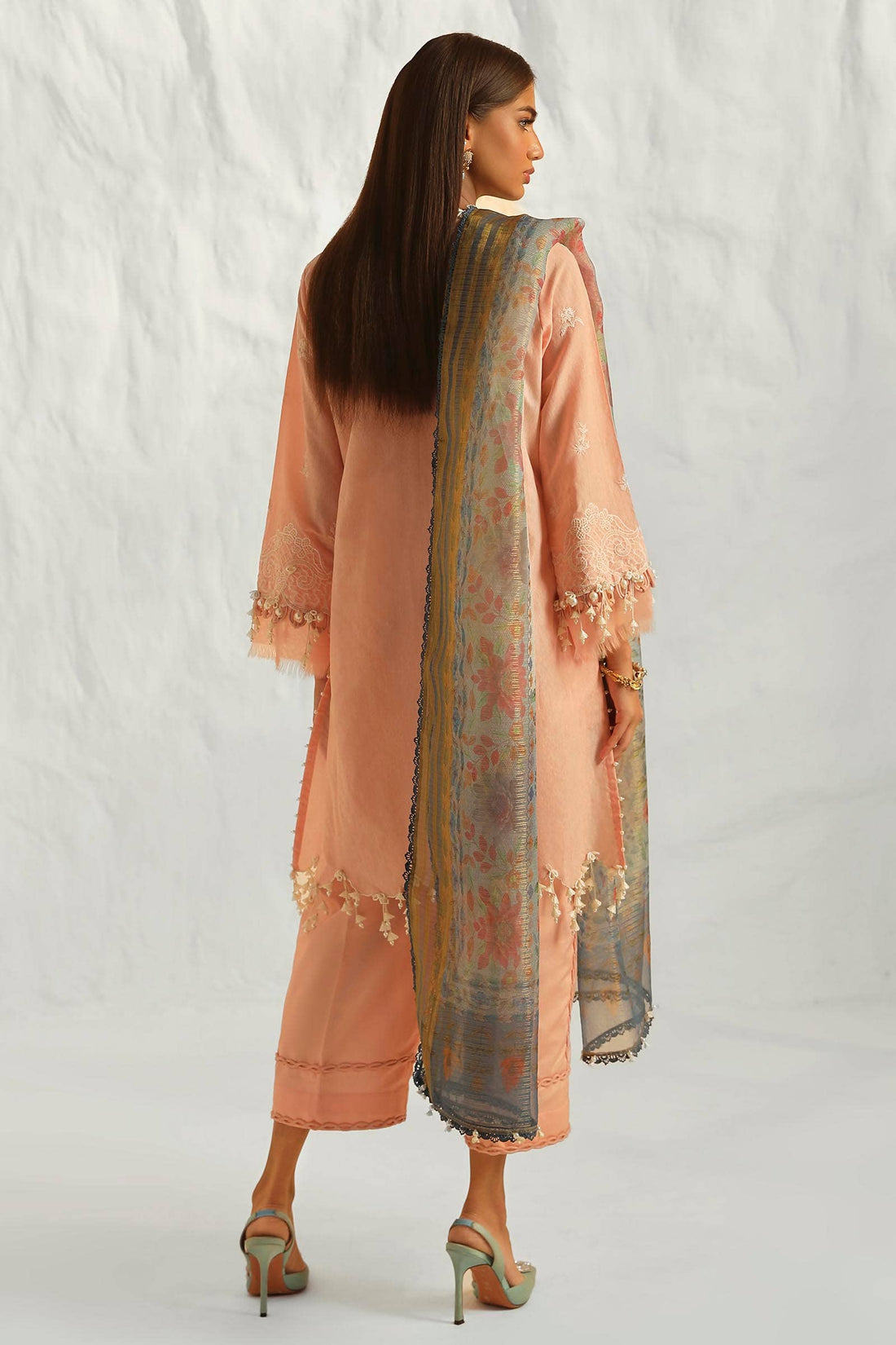 Sana Safinaz | Muzlin Summer 24 | 013A-DH - Luxury -  Libasekhas