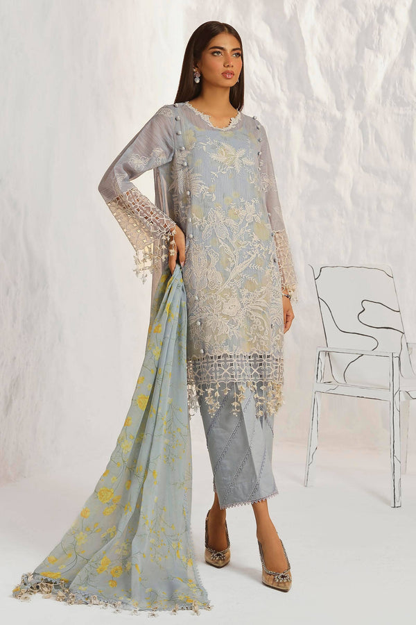 Sana Safinaz | Muzlin Summer 24 | 016A-CJ - by - Libasekhas UK - Registered Vendor of : Sana Safinaz - 100% Original Designer Dresss