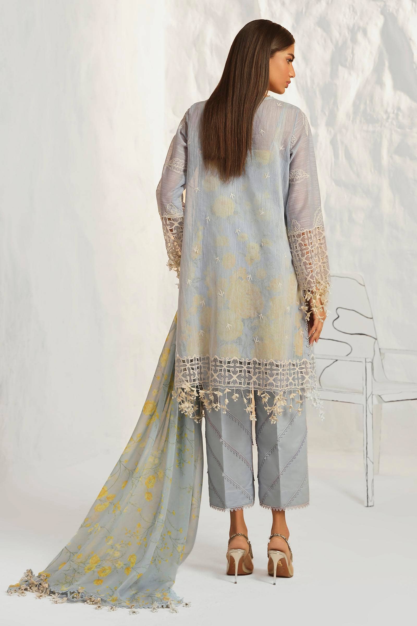 Sana Safinaz | Muzlin Summer 24 | 016A-CJ - by - Libasekhas UK - Registered Vendor of : Sana Safinaz - 100% Original Designer Dresss