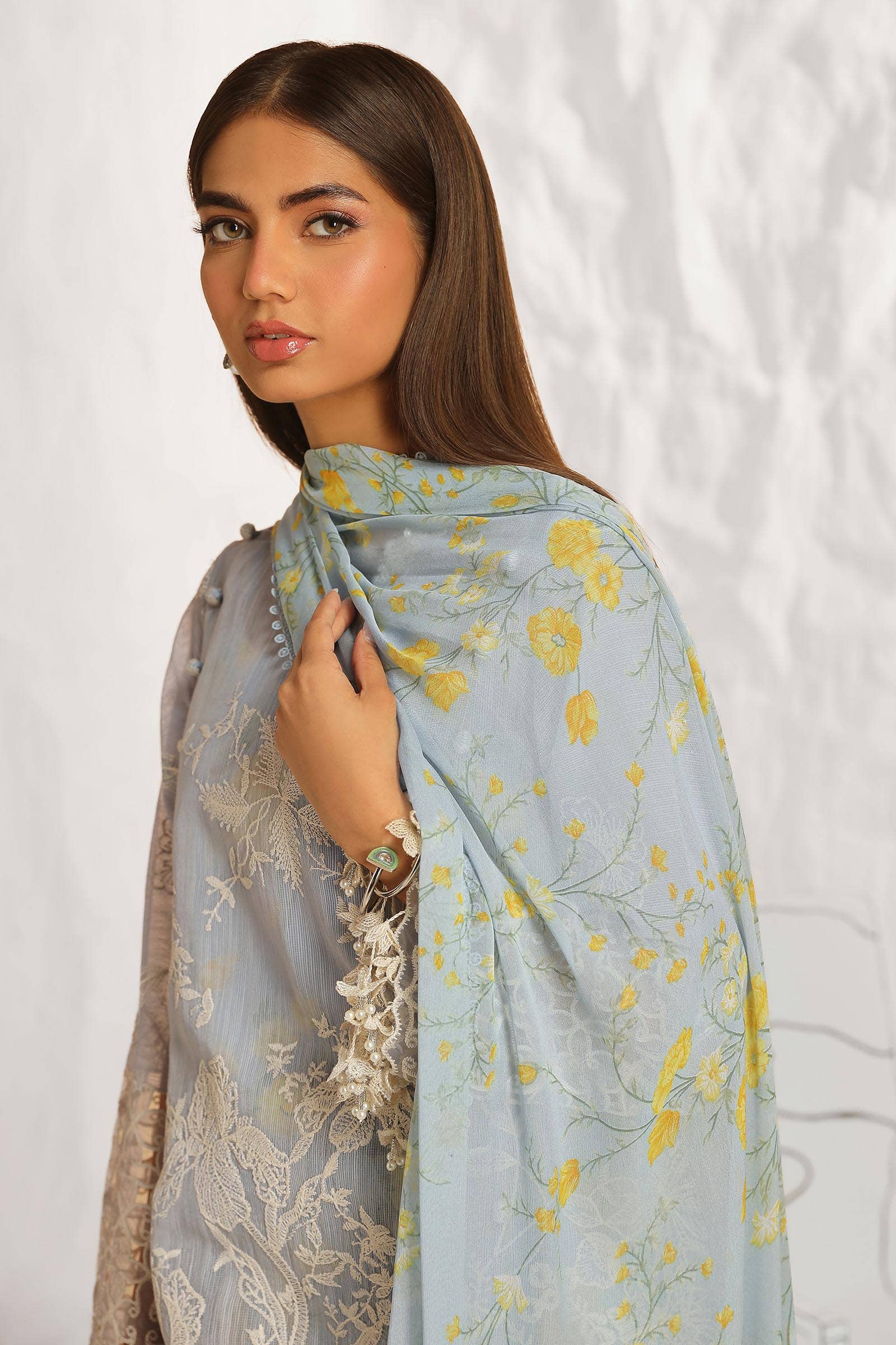 Sana Safinaz | Muzlin Summer 24 | 016A-CJ - by - Libasekhas UK - Registered Vendor of : Sana Safinaz - 100% Original Designer Dresss