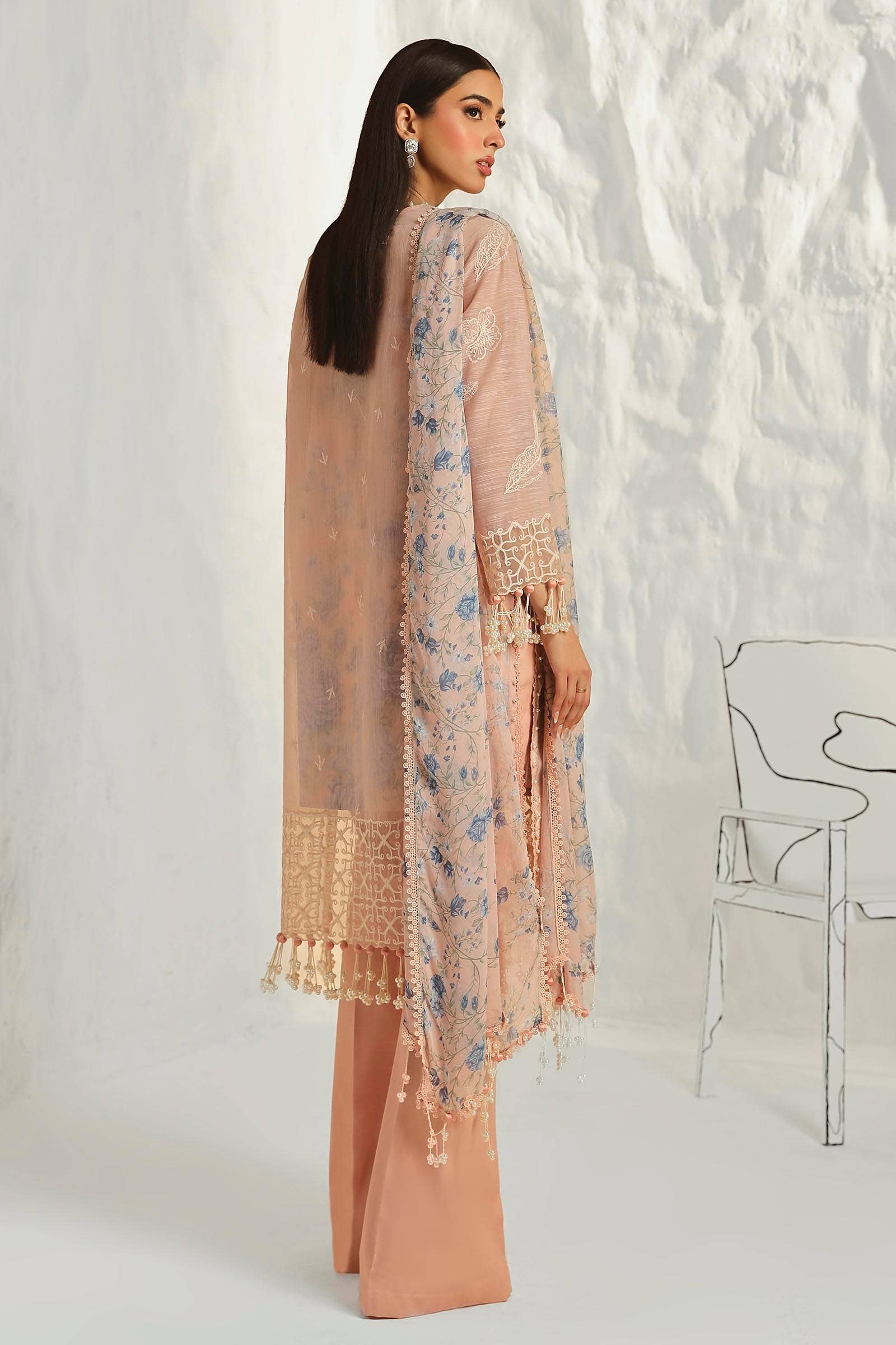 Sana Safinaz | Muzlin Summer 24 | 016B-CJ - by - Libasekhas UK - Registered Vendor of : Sana Safinaz - 100% Original Designer Dresss