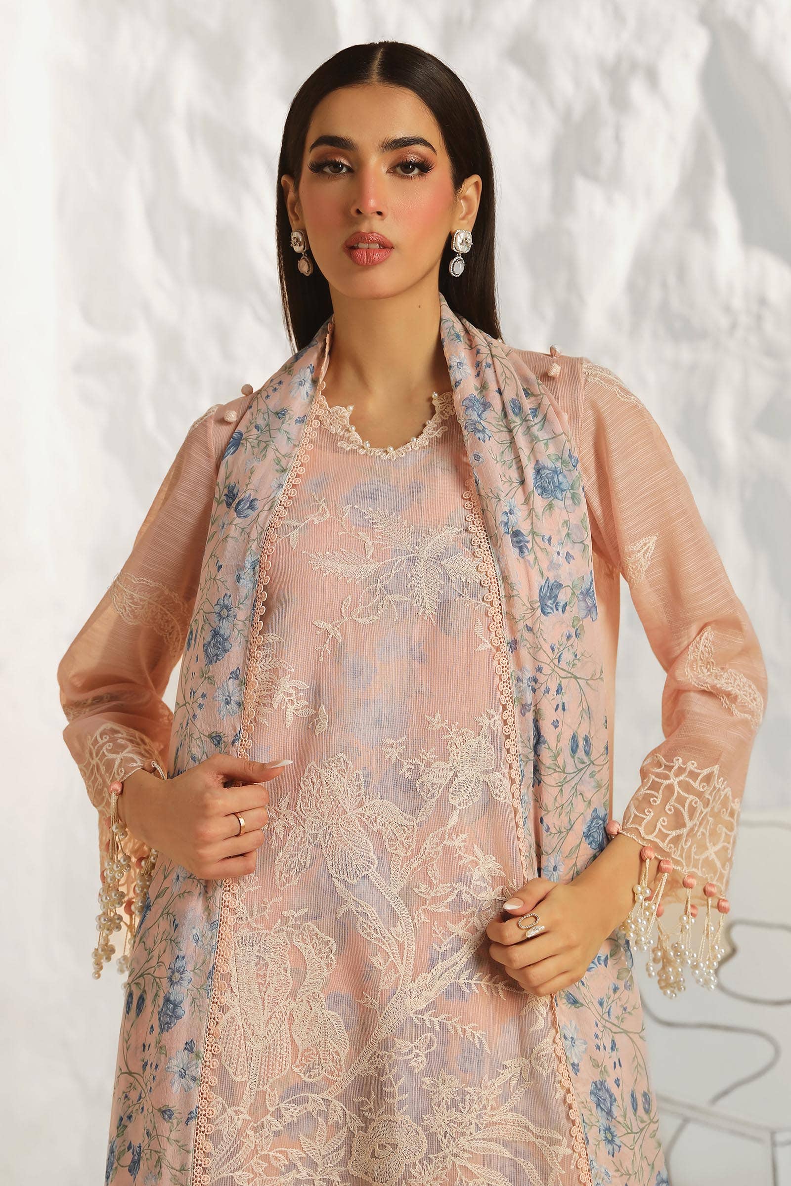 Sana Safinaz | Muzlin Summer 24 | 016B-CJ - by - Libasekhas UK - Registered Vendor of : Sana Safinaz - 100% Original Designer Dresss