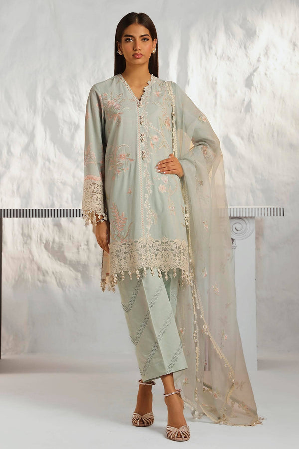 Sana Safinaz | Muzlin Summer 24 | 018A-CV - by - Libasekhas UK - Registered Vendor of : Sana Safinaz - 100% Original Designer Dresss
