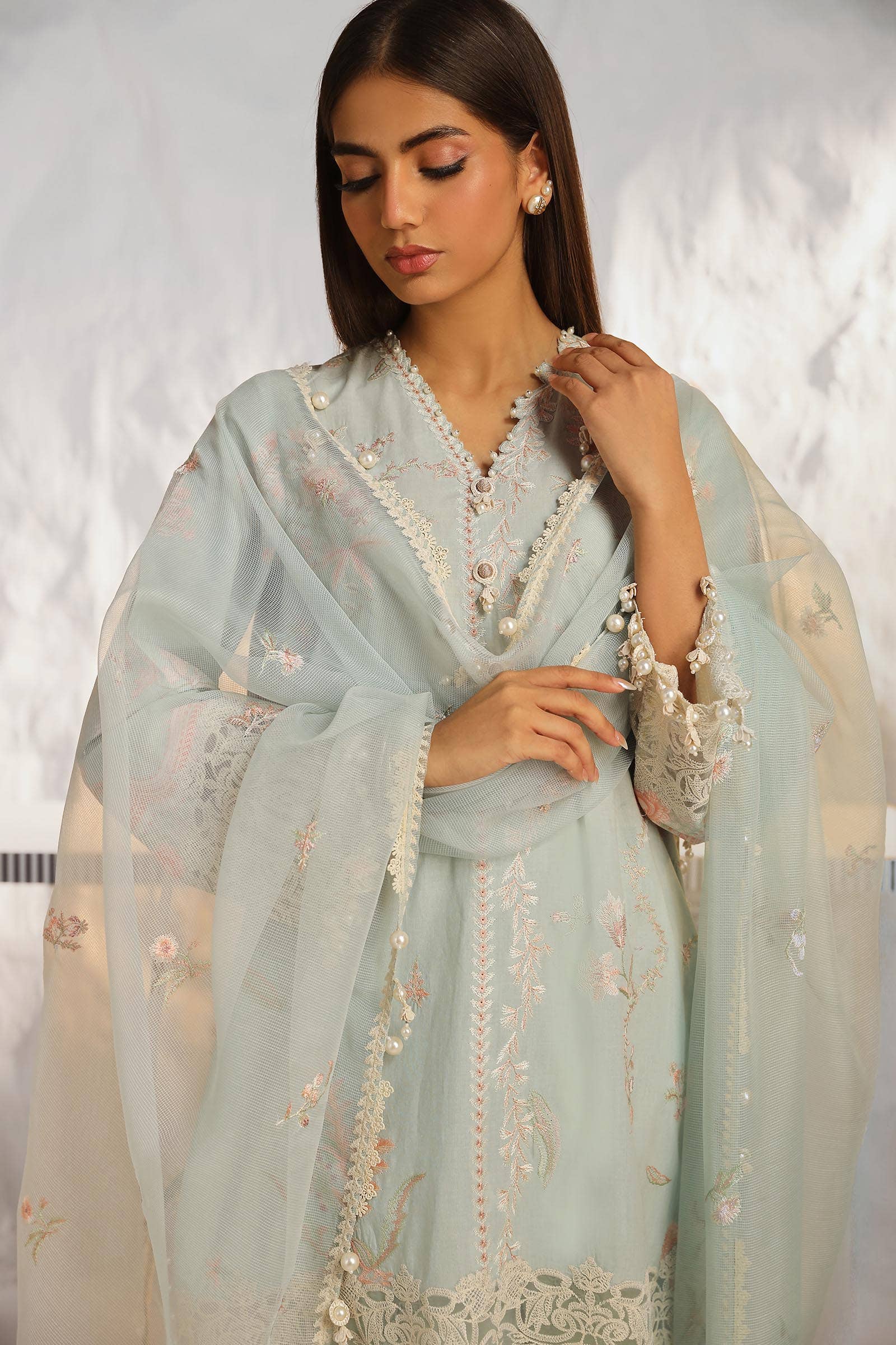 Sana Safinaz | Muzlin Summer 24 | 018A-CV - by - Libasekhas UK - Registered Vendor of : Sana Safinaz - 100% Original Designer Dresss