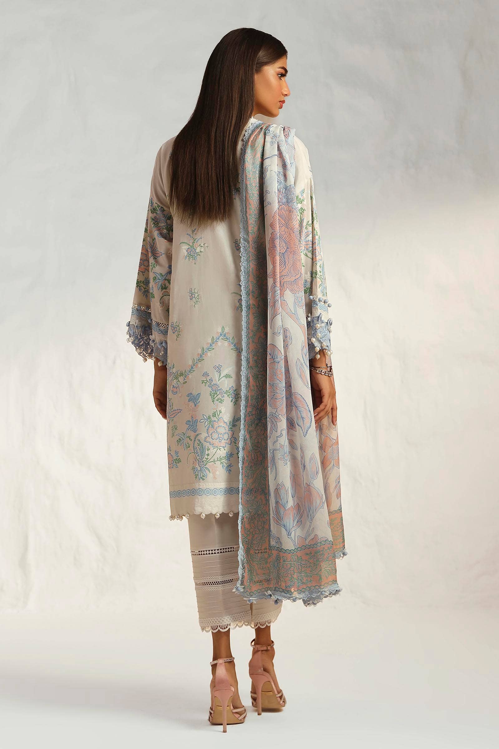 Sana Safinaz | Muzlin Summer 24 | 019A-CJ - by - Libasekhas UK - Registered Vendor of : Sana Safinaz - 100% Original Designer Dresss