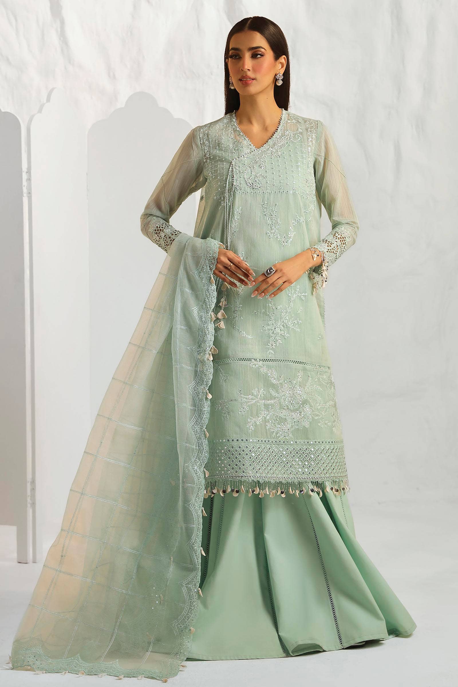Sana Safinaz | Muzlin Summer 24 | 020B-CV - by - Libasekhas UK - Registered Vendor of : Sana Safinaz - 100% Original Designer Dresss