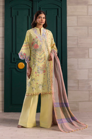 Sana Safinaz | Muzlin Spring 25 | M251-001B-3DG - Ladies Clothes -  Libasekhas