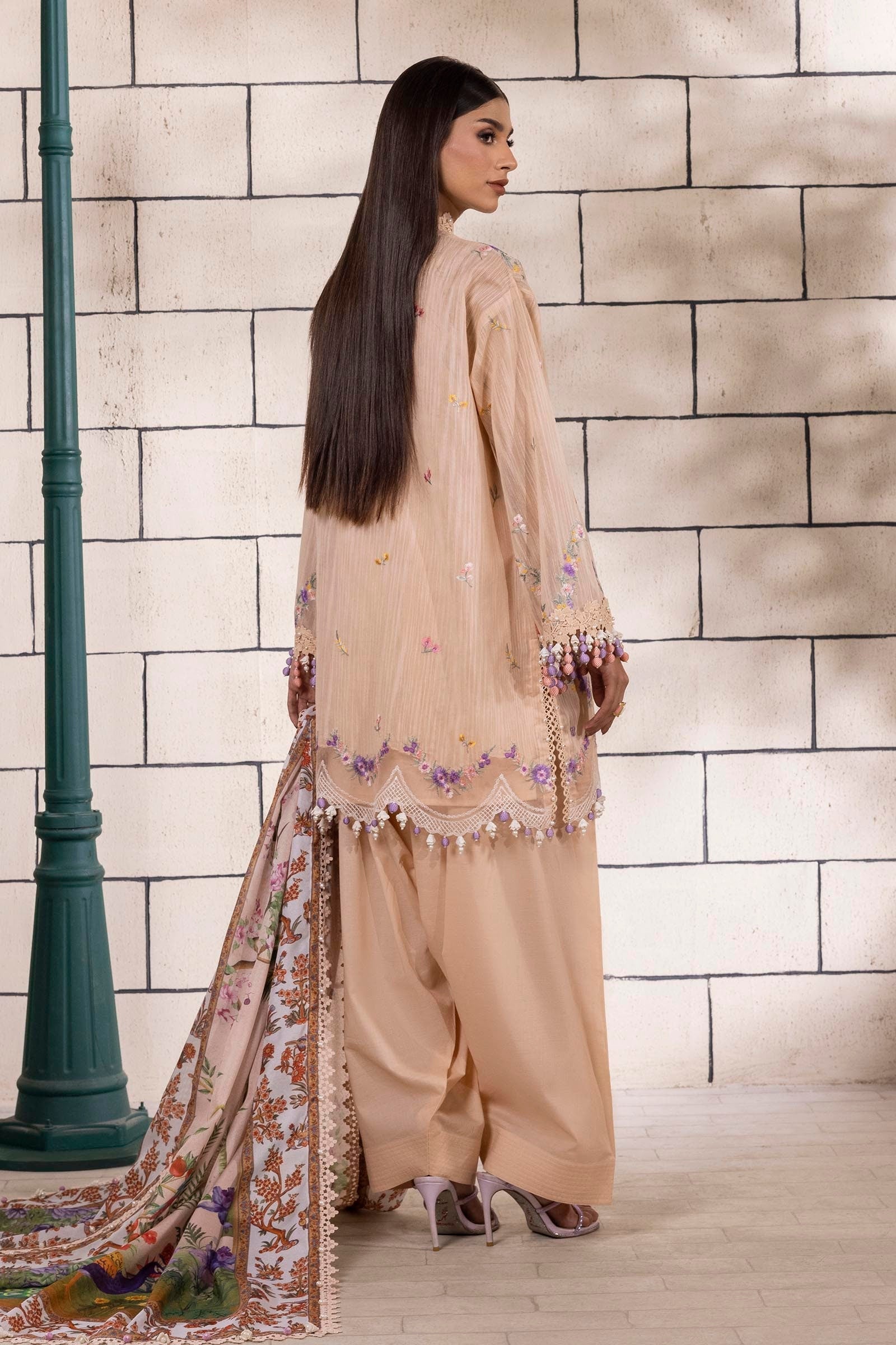 Sana Safinaz | Muzlin Spring 25 | M251-002A-3CV - Ladies Clothes -  Libasekhas