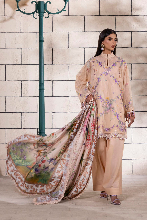 Sana Safinaz | Muzlin Spring 25 | M251-002A-3CV - by - Libasekhas UK - Registered Vendor of : Sana Safinaz - 100% Original Designer Dresss