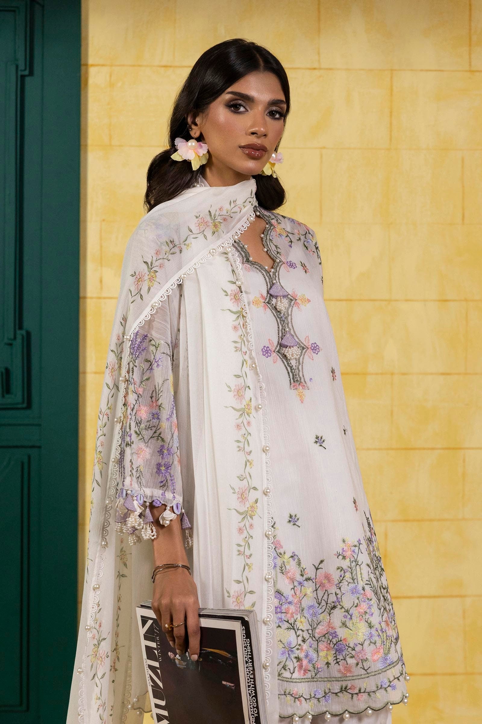 Sana Safinaz | Muzlin Spring 25 | M251-003A-3CJ - Ladies Clothes -  Libasekhas