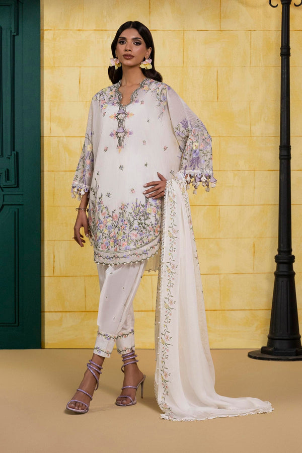 Sana Safinaz | Muzlin Spring 25 | M251-003A-3CJ - by - Libasekhas UK - Registered Vendor of : Sana Safinaz - 100% Original Designer Dresss