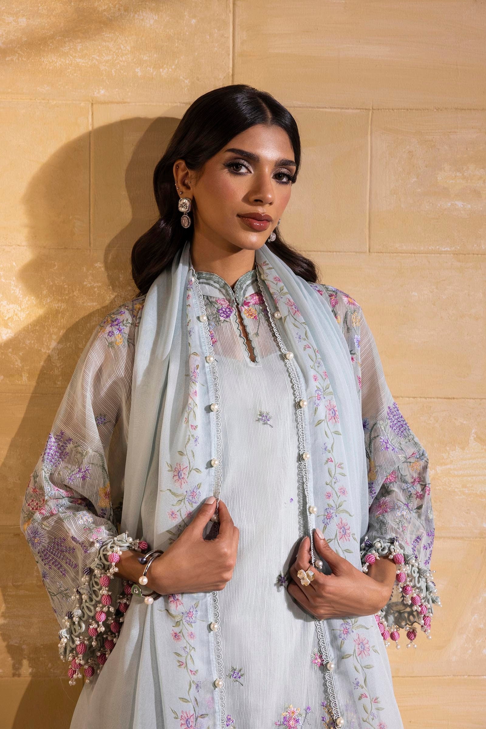 Sana Safinaz | Muzlin Spring 25 | M251-003B-3CJ - Ladies Clothes -  Libasekhas