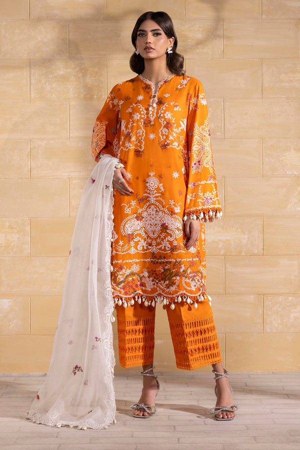 Sana Safinaz | Muzlin Spring 25 | M251-004B-3CT - by - Libasekhas UK - Registered Vendor of : Sana Safinaz - 100% Original Designer Dresss