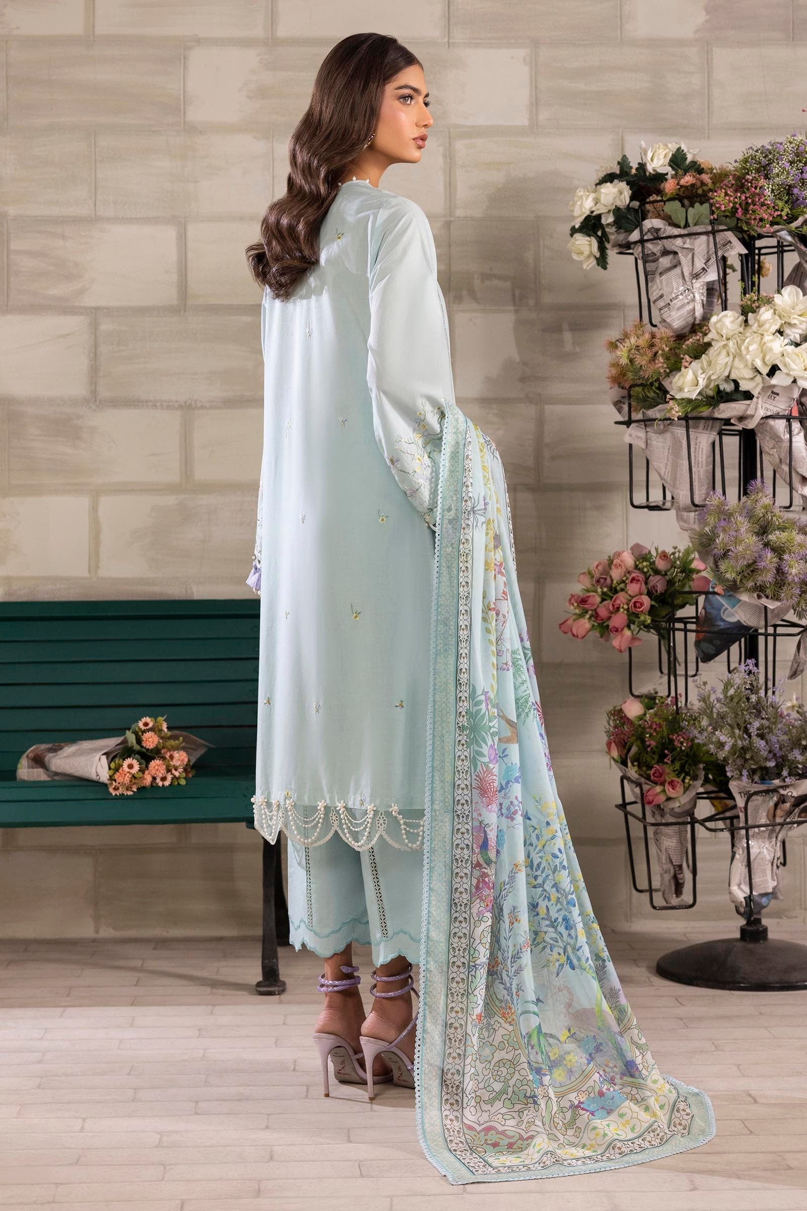 Sana Safinaz | Muzlin Spring 25 | M251-005A-3CL - Ladies Clothes -  Libasekhas