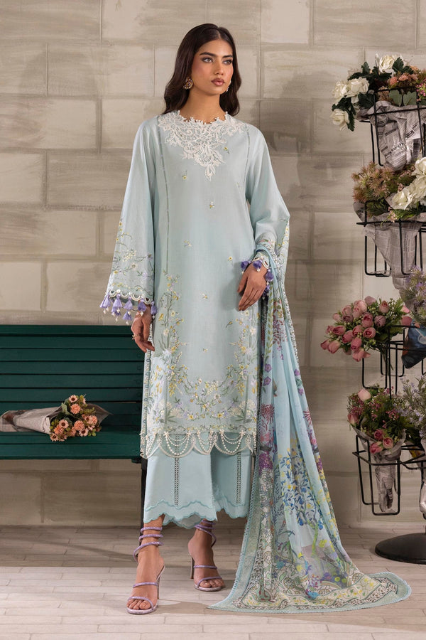 Sana Safinaz | Muzlin Spring 25 | M251-005A-3CL - by - Libasekhas UK - Registered Vendor of : Sana Safinaz - 100% Original Designer Dresss