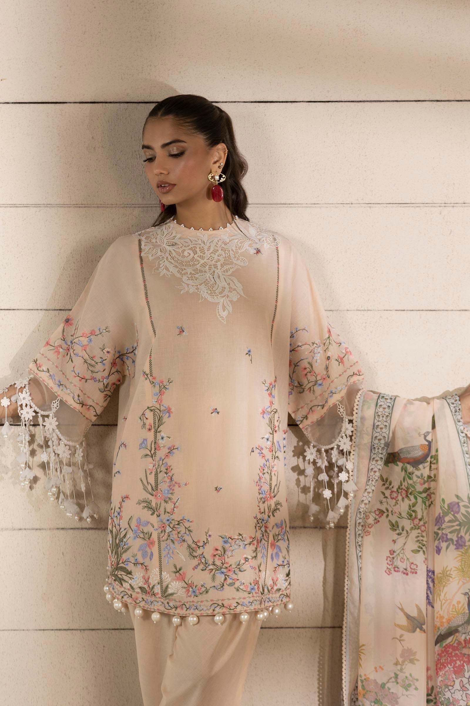 Sana Safinaz | Muzlin Spring 25 | M251-005B-3CL - Ladies Clothes -  Libasekhas
