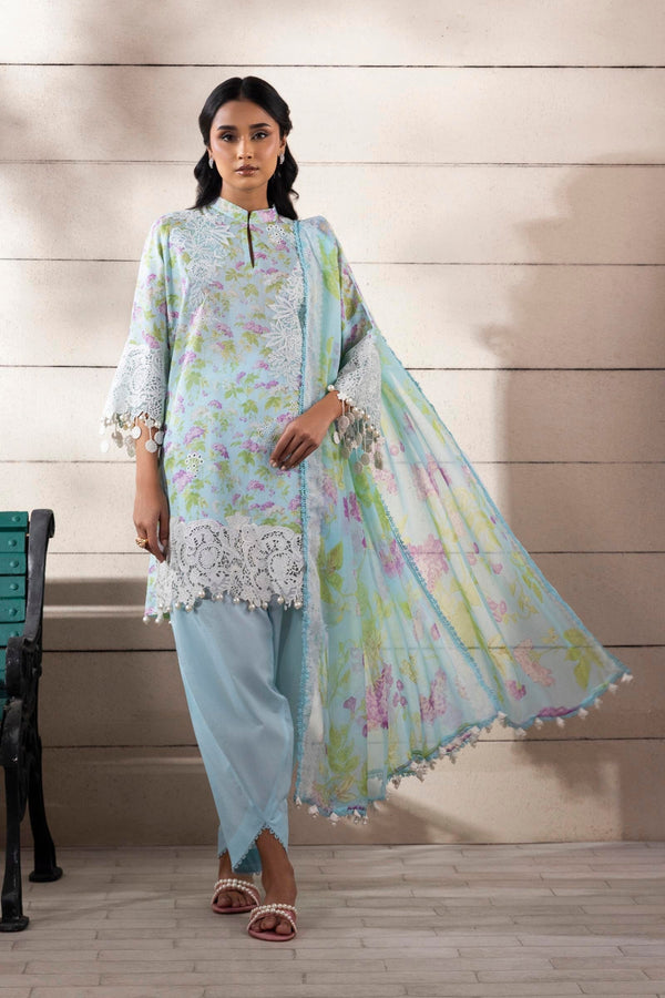 Sana Safinaz | Muzlin Spring 25 | M251-006B-3CI - by - Libasekhas UK - Registered Vendor of : Sana Safinaz - 100% Original Designer Dresss