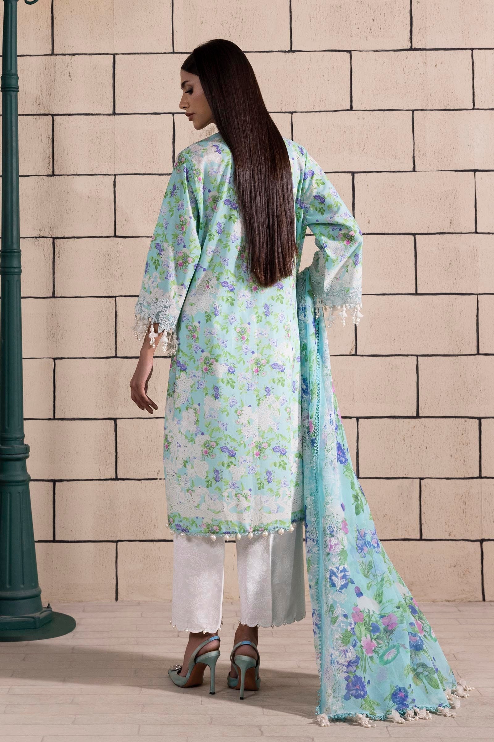 Sana Safinaz | Muzlin Spring 25 | M251-007B-3CI - Ladies Clothes -  Libasekhas