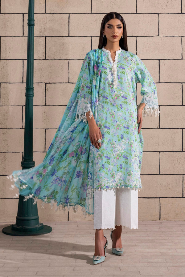 Sana Safinaz | Muzlin Spring 25 | M251-007B-3CI - by - Libasekhas UK - Registered Vendor of : Sana Safinaz - 100% Original Designer Dresss