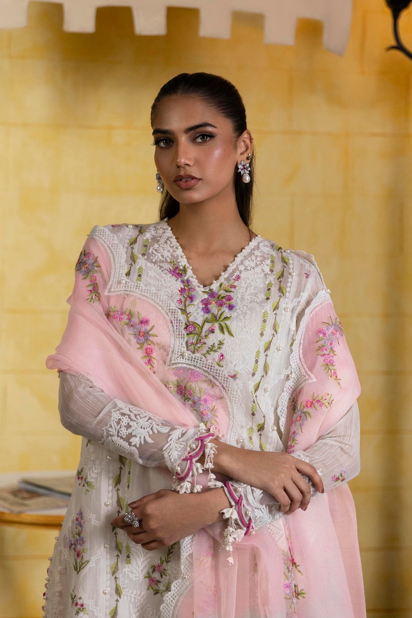 Sana Safinaz | Muzlin Spring 25 | M251-009A-3CT - Ladies Clothes -  Libasekhas
