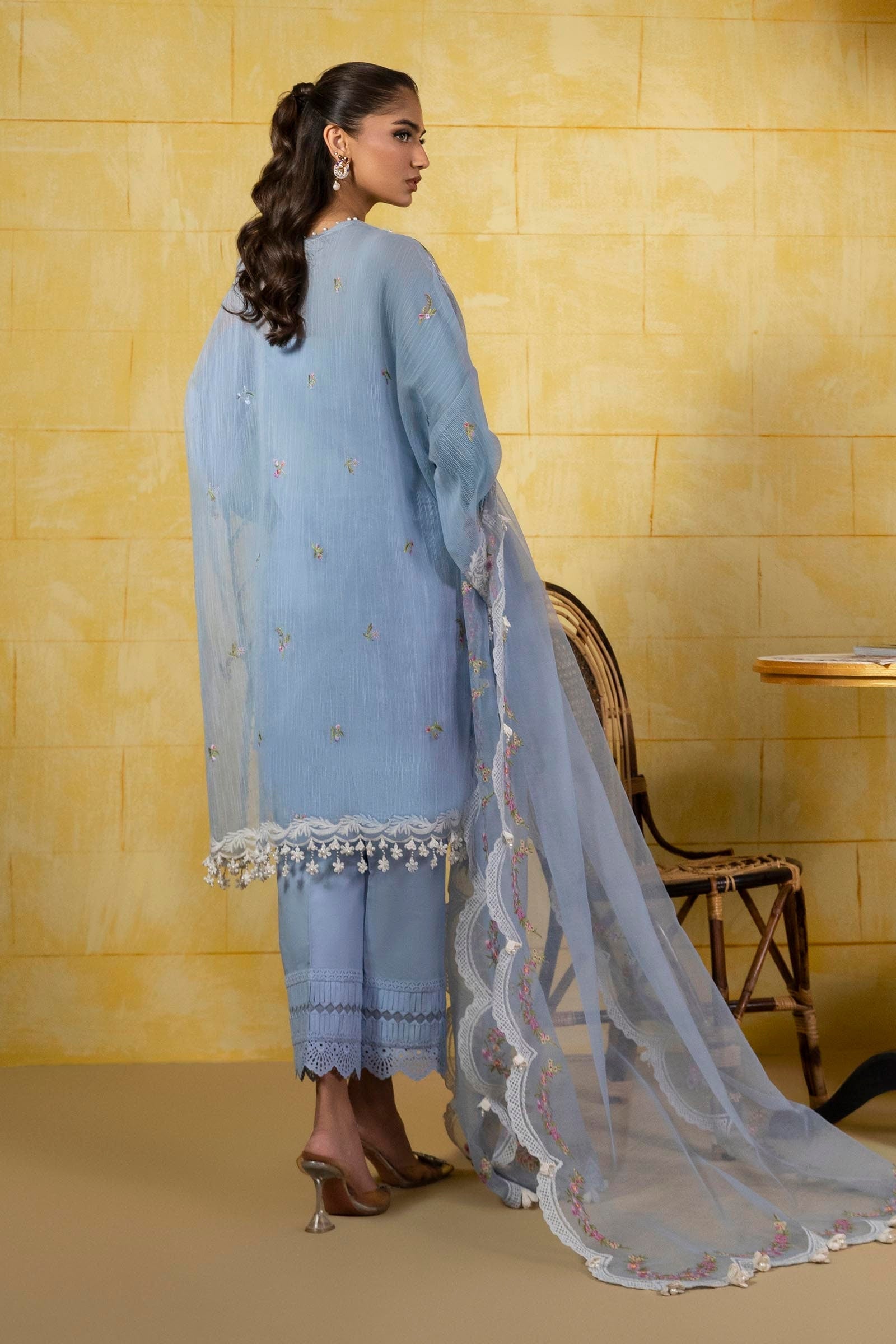 Sana Safinaz | Muzlin Spring 25 | M251-009B-3CT - Ladies Clothes -  Libasekhas