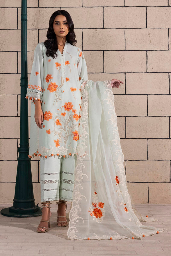 Sana Safinaz | Muzlin Spring 25 | M251-010A-3CS - by - Libasekhas UK - Registered Vendor of : Sana Safinaz - 100% Original Designer Dresss
