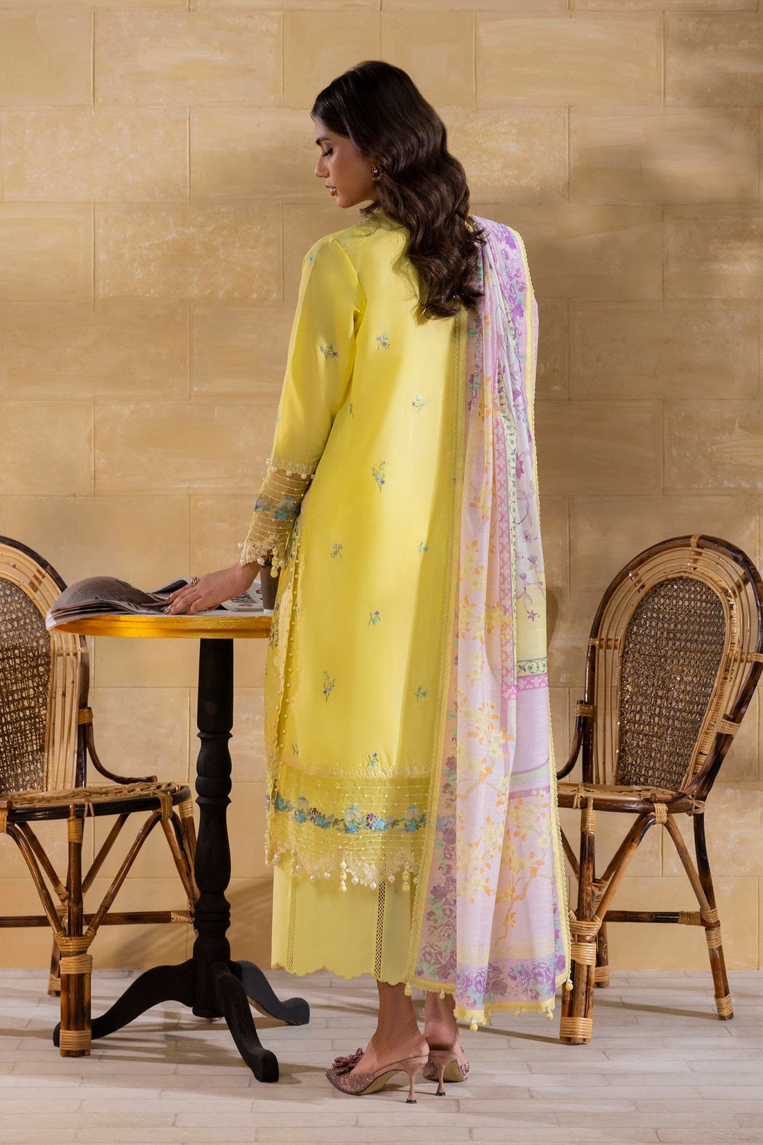 Sana Safinaz | Muzlin Spring 25 | M251-011B-3CV - Ladies Clothes -  Libasekhas