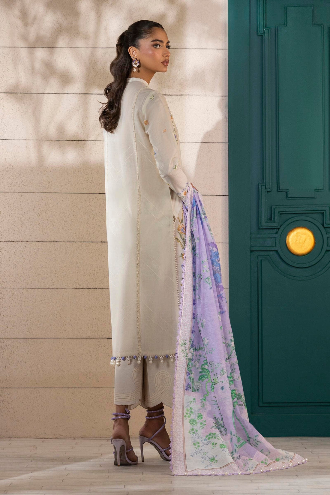 Sana Safinaz | Muzlin Spring 25 | M251-012A-3CV - Ladies Clothes -  Libasekhas