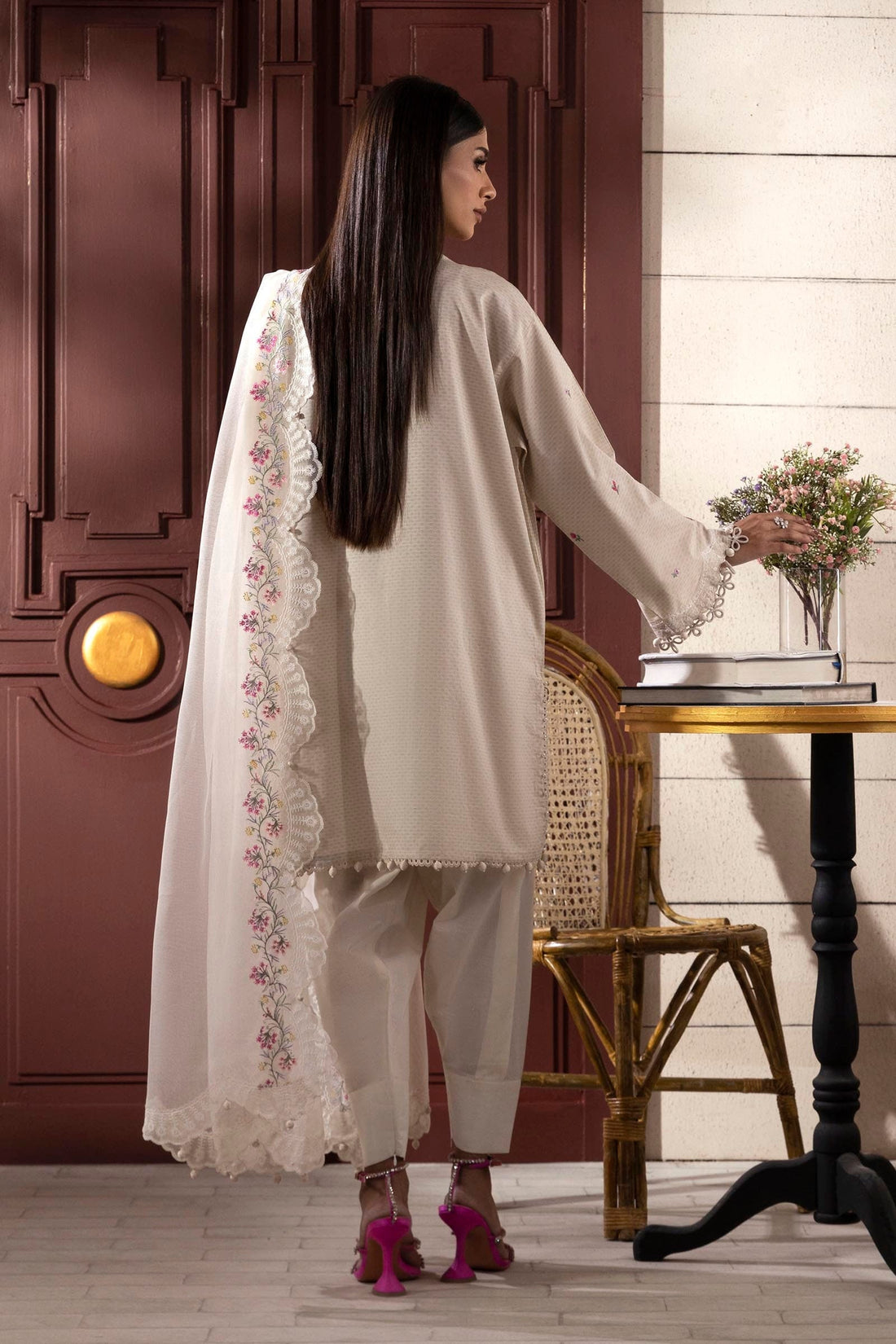 Sana Safinaz | Muzlin Spring 25 | M251-014A-3CT - Ladies Clothes -  Libasekhas