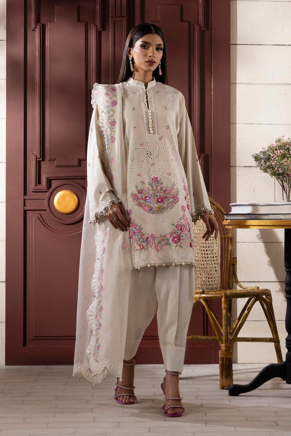 Sana Safinaz | Muzlin Spring 25 | M251-014A-3CT - Ladies Clothes -  Libasekhas