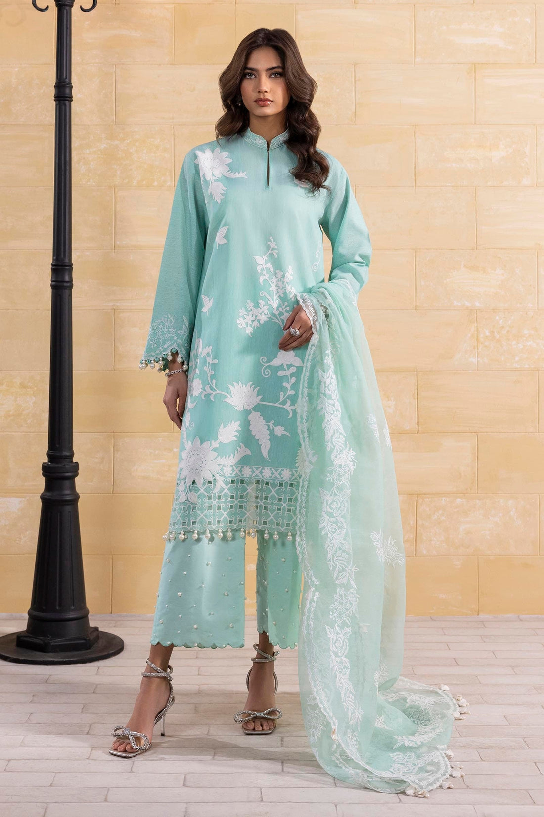 Sana Safinaz | Muzlin Spring 24 | M251-015B-3CJ - by Libasekhas UK - Registered Vendor of : Sana Safinaz - 100% Original Designer Dress