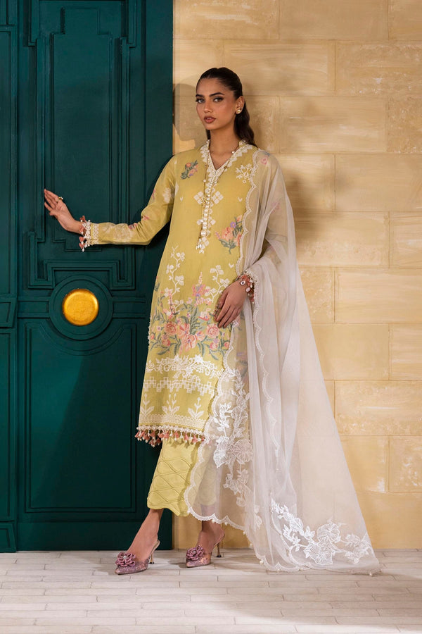 Sana Safinaz | Muzlin Spring 25 | M251-016B-3CT - by - Libasekhas UK - Registered Vendor of : Sana Safinaz - 100% Original Designer Dresss