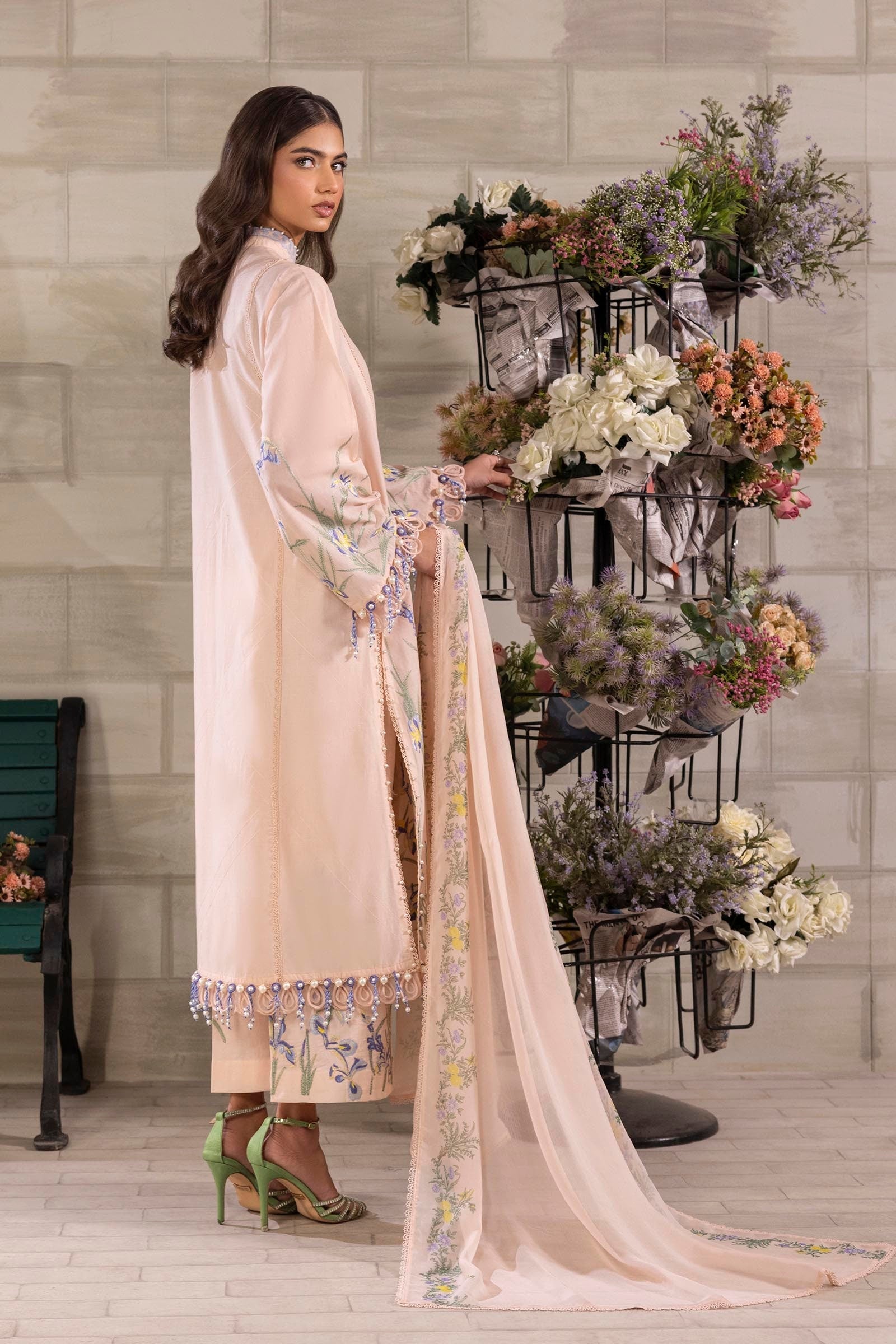 Sana Safinaz | Muzlin Spring 25 | M251-017B-3CJ - by - Libasekhas UK - Registered Vendor of : Sana Safinaz - 100% Original Designer Dresss