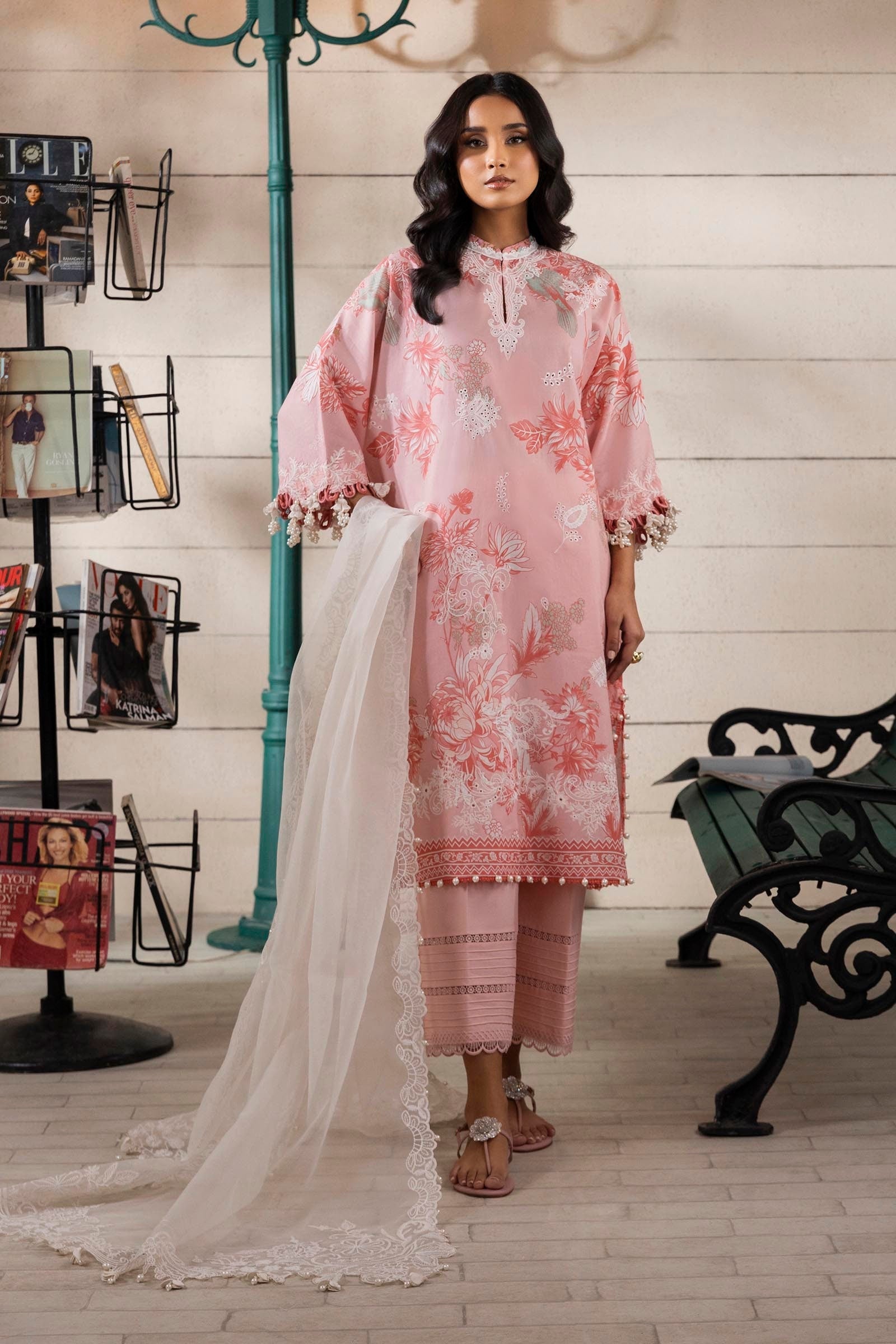 Sana Safinaz | Muzlin Spring 25 | M251-020A-3CS - by - Libasekhas UK - Registered Vendor of : Sana Safinaz - 100% Original Designer Dresss