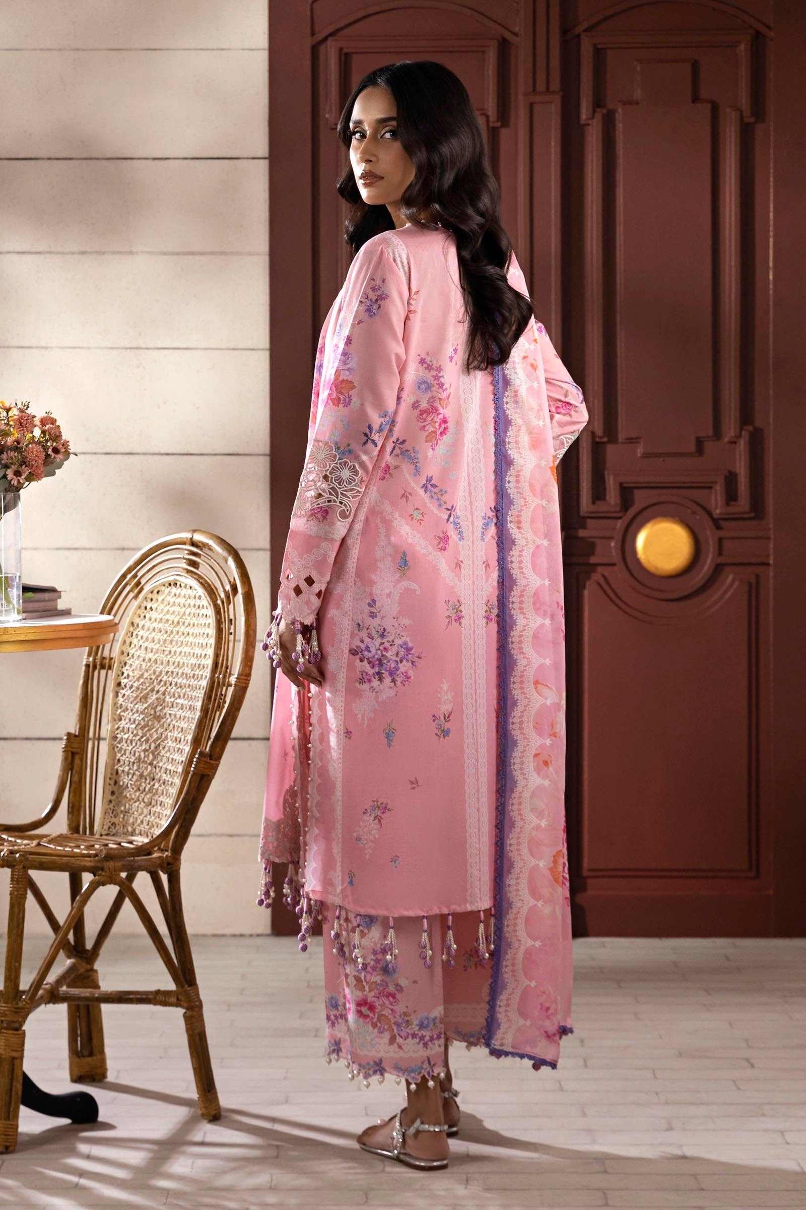 Sana Safinaz | Muzlin Spring 25 | M251-021A-3CI - by - Libasekhas UK - Registered Vendor of : Sana Safinaz - 100% Original Designer Dresss