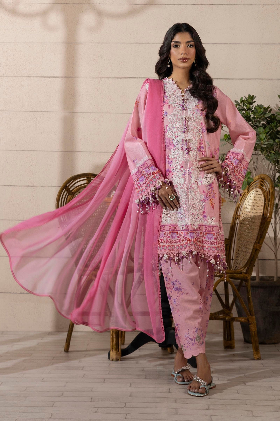 Sana Safinaz | Muzlin Spring 25 | M251-023A-3CI - Ladies Clothes -  Libasekhas