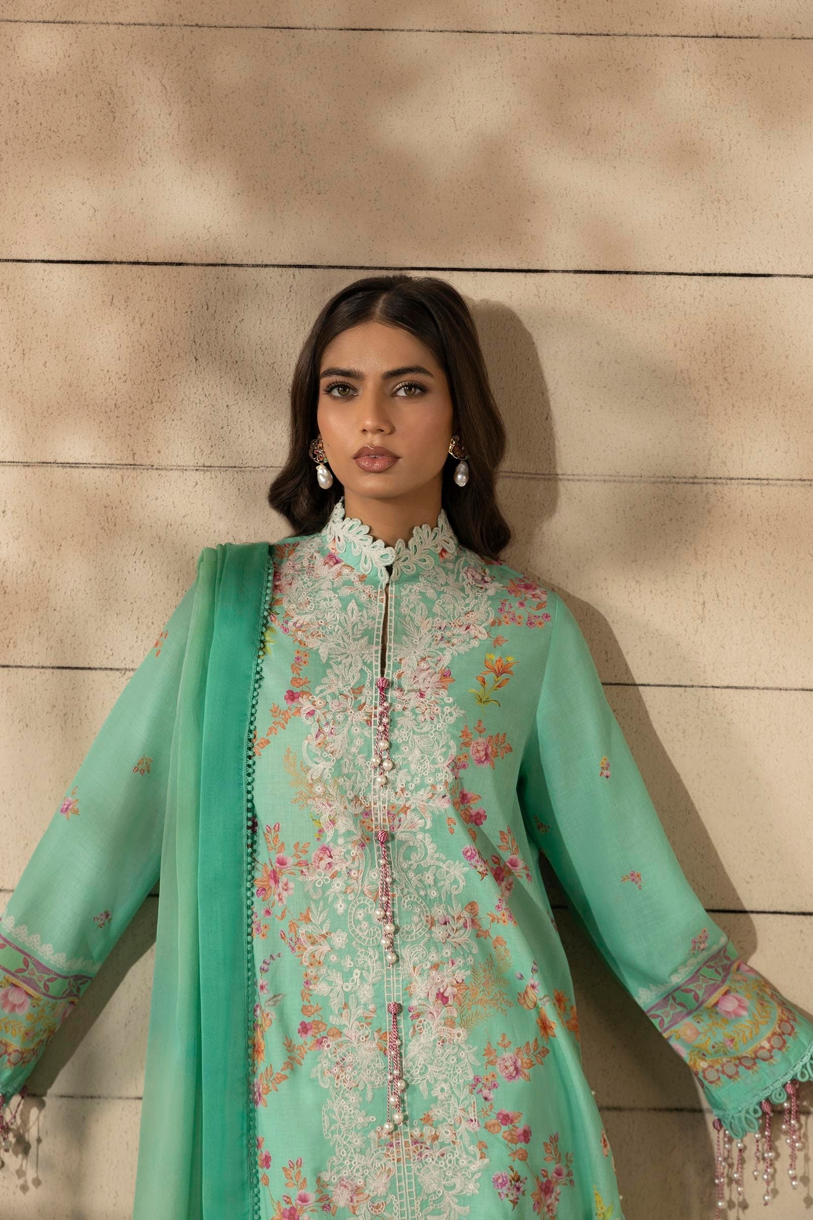 Sana Safinaz | Muzlin Spring 25 | M251-023B-3CI - Ladies Clothes -  Libasekhas