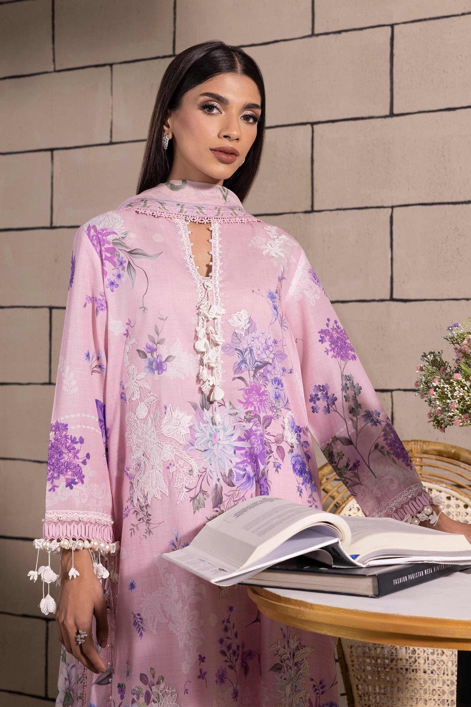 Sana Safinaz | Muzlin Spring 25 | M251-025A-3CJ - Ladies Clothes -  Libasekhas