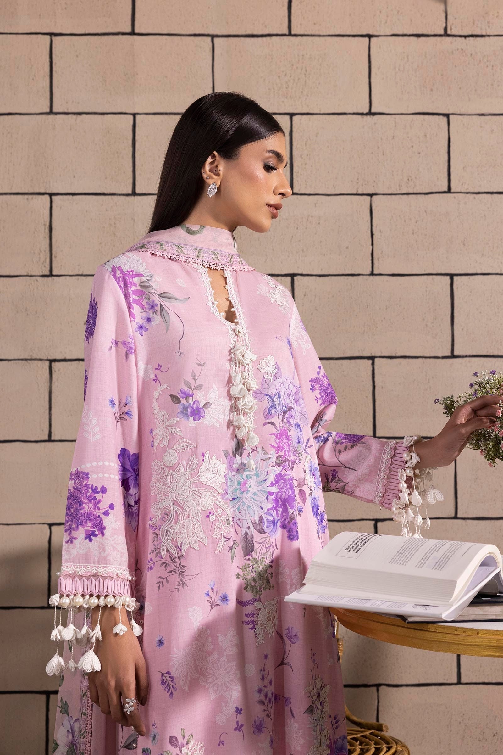Sana Safinaz | Muzlin Spring 25 | M251-025A-3CJ - Ladies Clothes -  Libasekhas