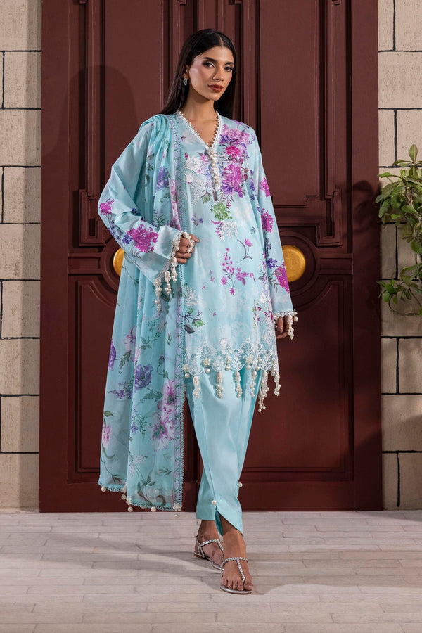 Sana Safinaz | Muzlin Spring 25 | M251-025B-3CJ - by - Libasekhas UK - Registered Vendor of : Sana Safinaz - 100% Original Designer Dresss