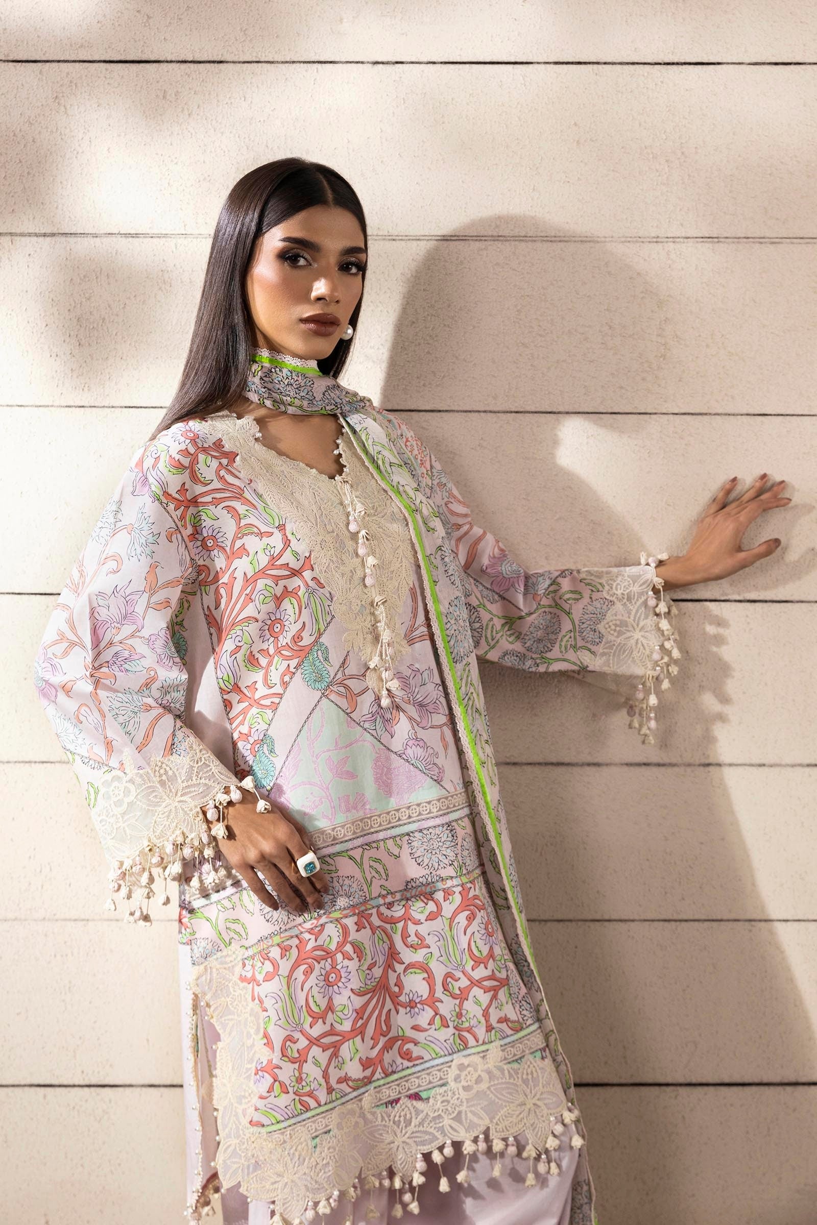 Sana Safinaz | Muzlin Spring 25 | M251-027A-3CI - Ladies Clothes -  Libasekhas