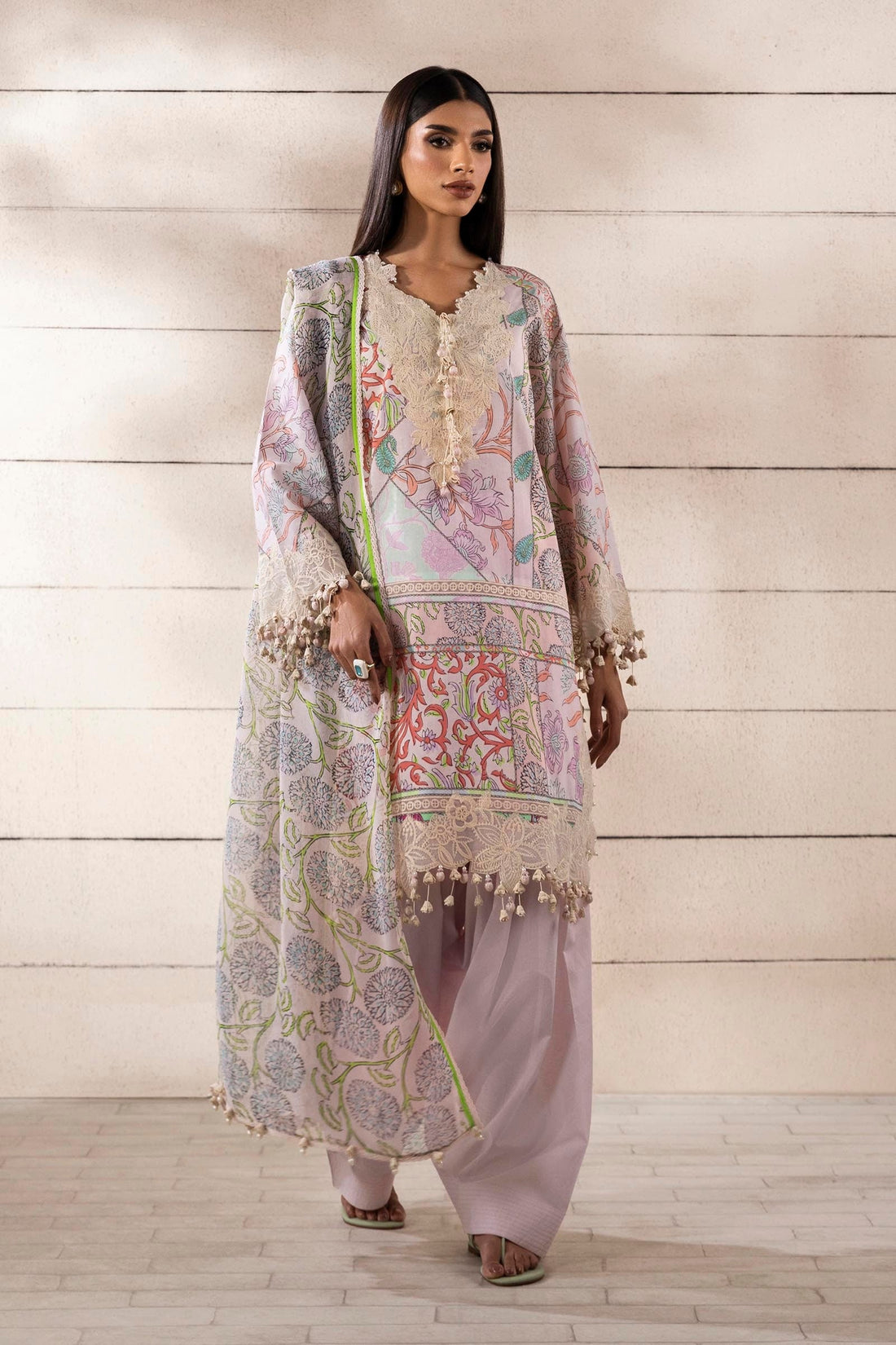 Sana Safinaz | Muzlin Spring 25 | M251-027A-3CI - Ladies Clothes -  Libasekhas