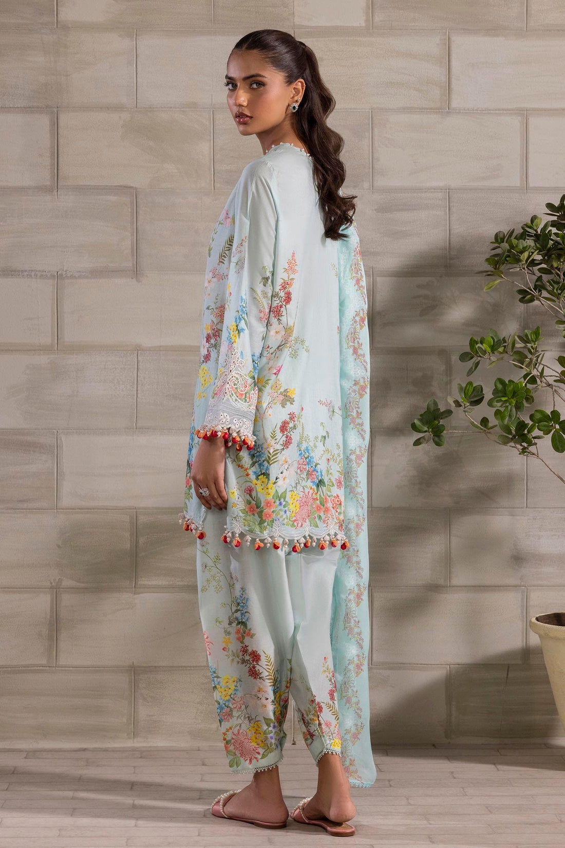 Sana Safinaz | Muzlin Spring 25 | M251-030A-3CI - Ladies Clothes -  Libasekhas