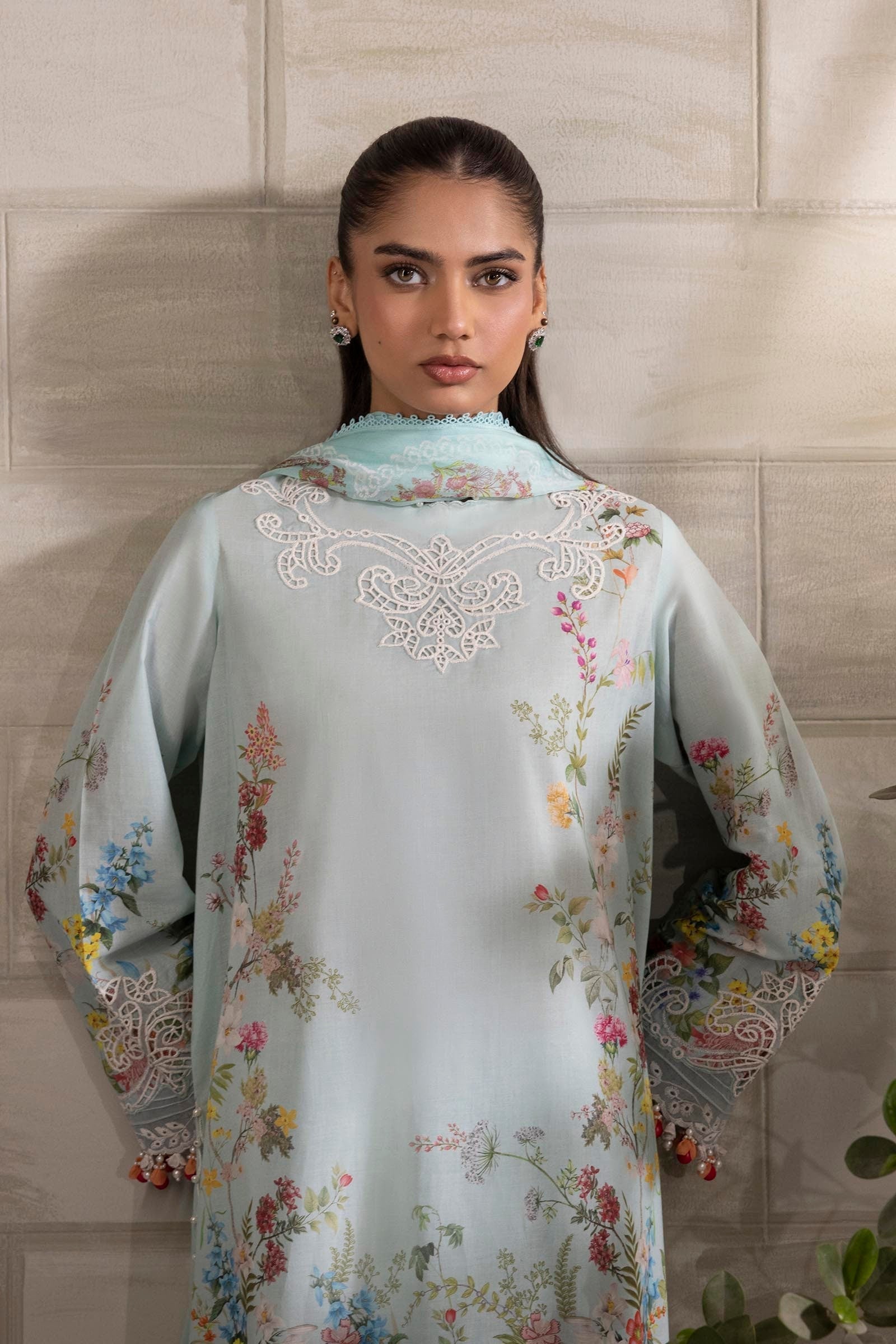 Sana Safinaz | Muzlin Spring 25 | M251-030A-3CI - Ladies Clothes -  Libasekhas
